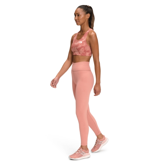 THE NORTH FACE PRINTED MIDLINE BRA, Small, Rose Dawn Retro Dye, NWT - Picture 4 of 12